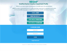 Tablet Screenshot of mbsimp.com